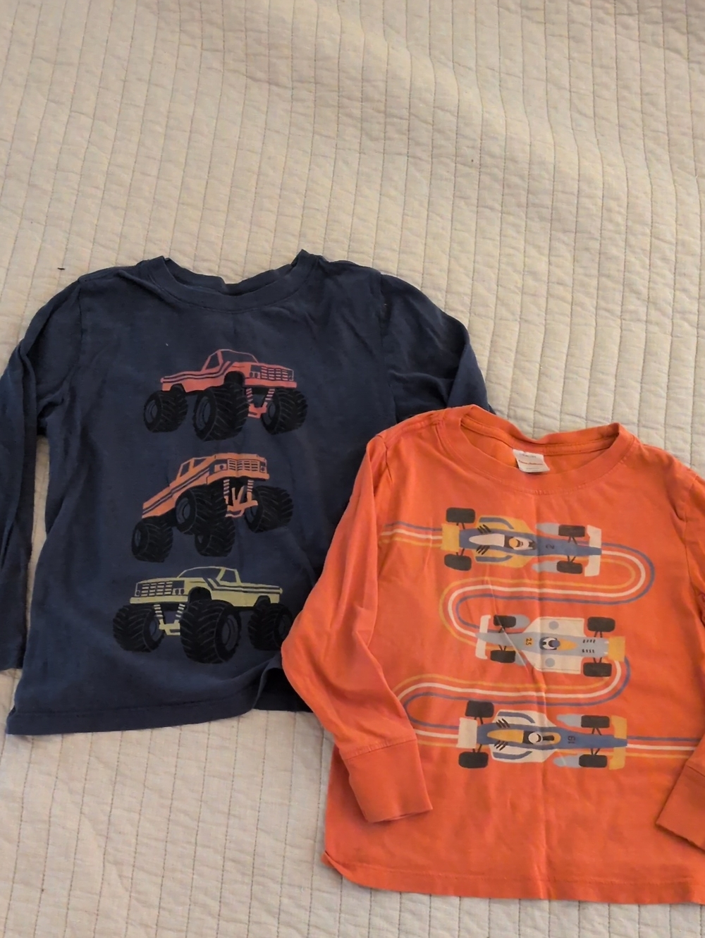 Hannah Anderson Long-Sleeve Bundle Monster Truck & Race Car